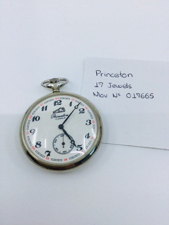 princeton pocket watch - image 3