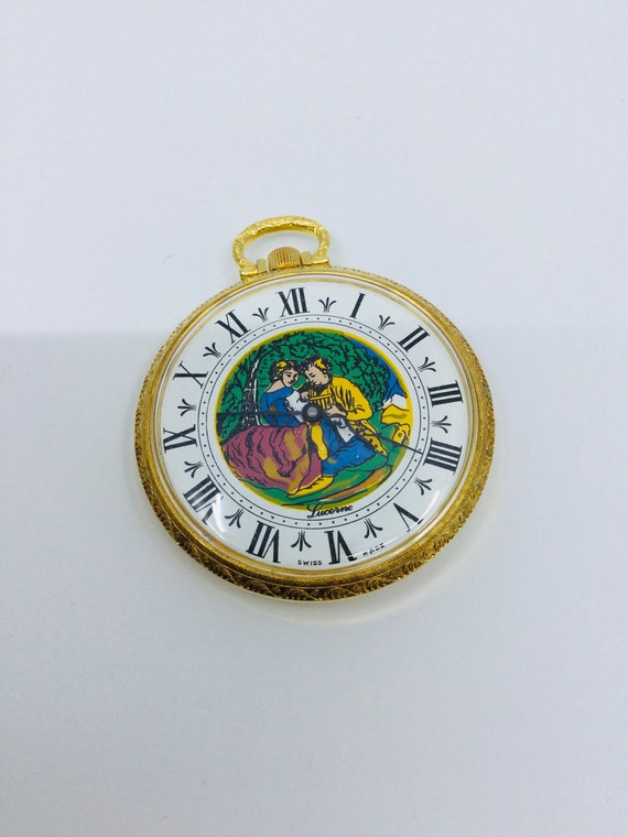 A Vintage Lucerne pocket watch swiss made - image 1