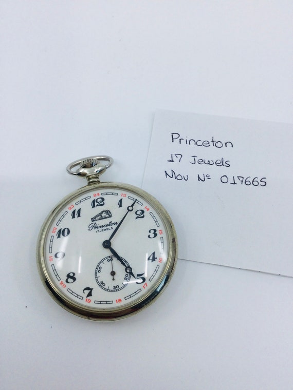 princeton pocket watch - image 4