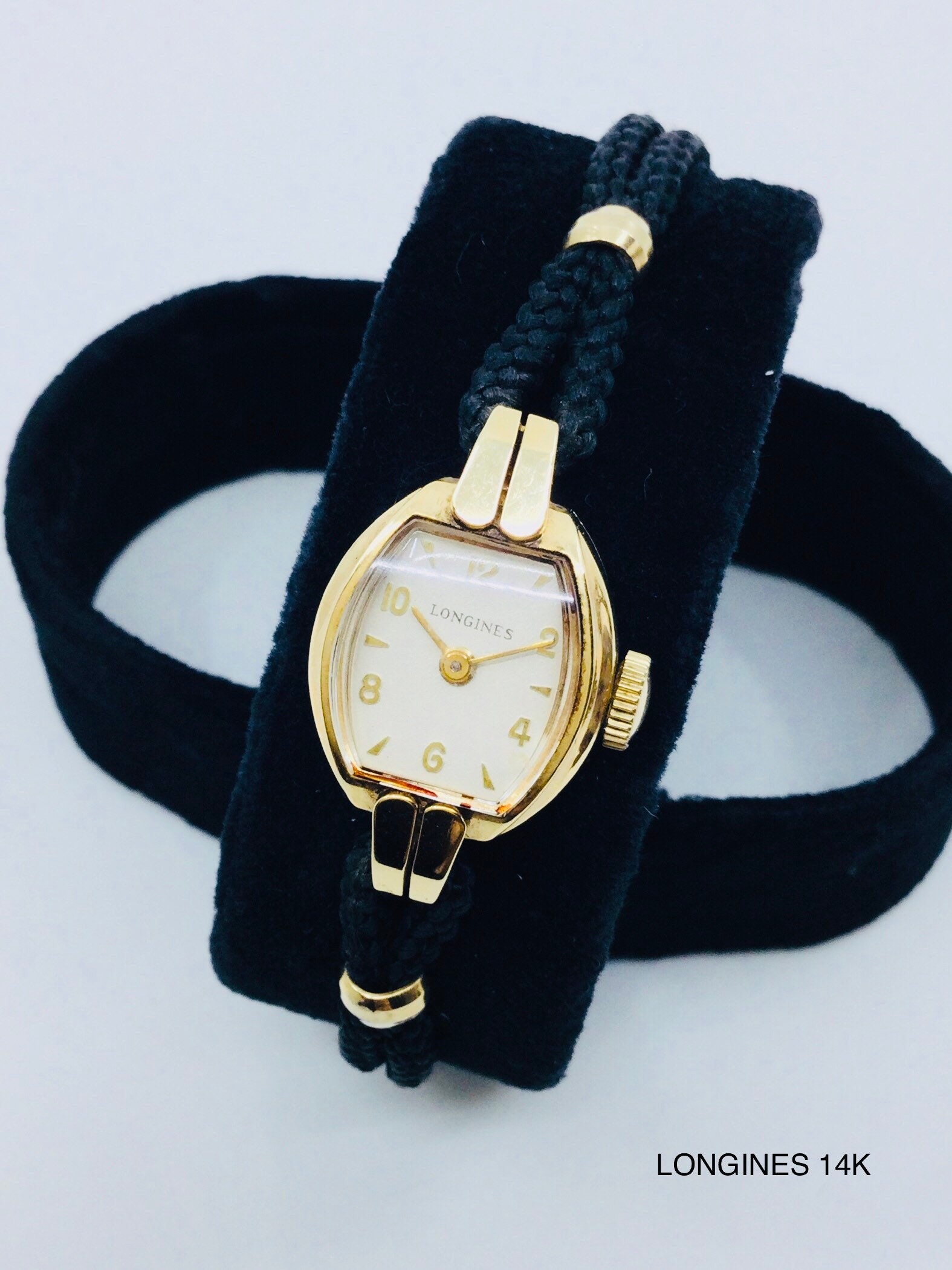 LONGINES Vintage Ladies Watch 14K Gold 