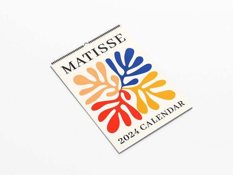 Henri Matisse 2024 Calendar Matisse Art Calendar Present 2024 Wall
