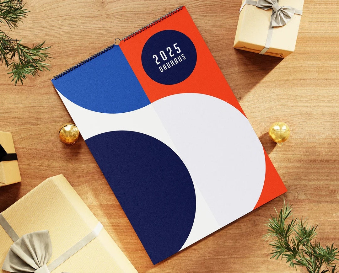2025 Calendar Bauhaus Calendar 2025 Wall Calendar 2025 Bauhaus Art