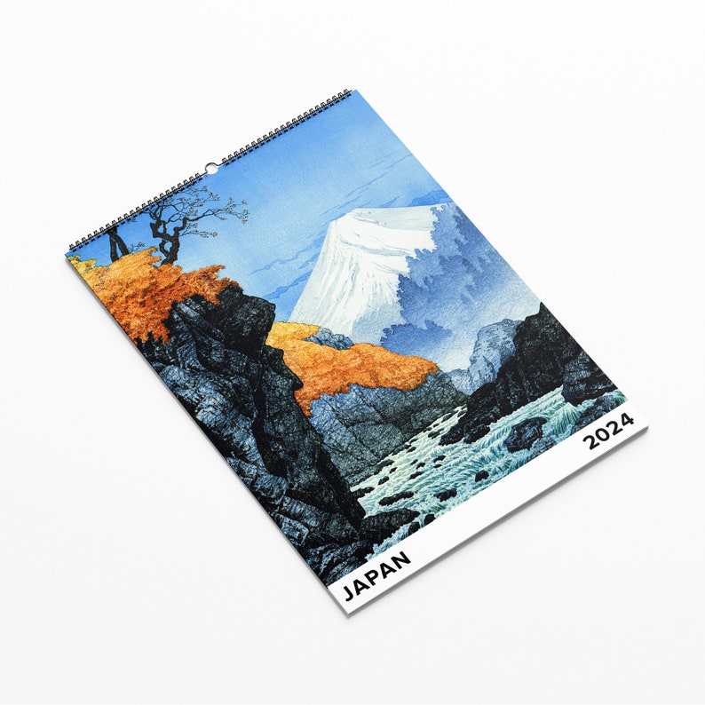 2024 Calendar 2024 Japan Calendar Japan Art Calendar Japanese Etsy UK