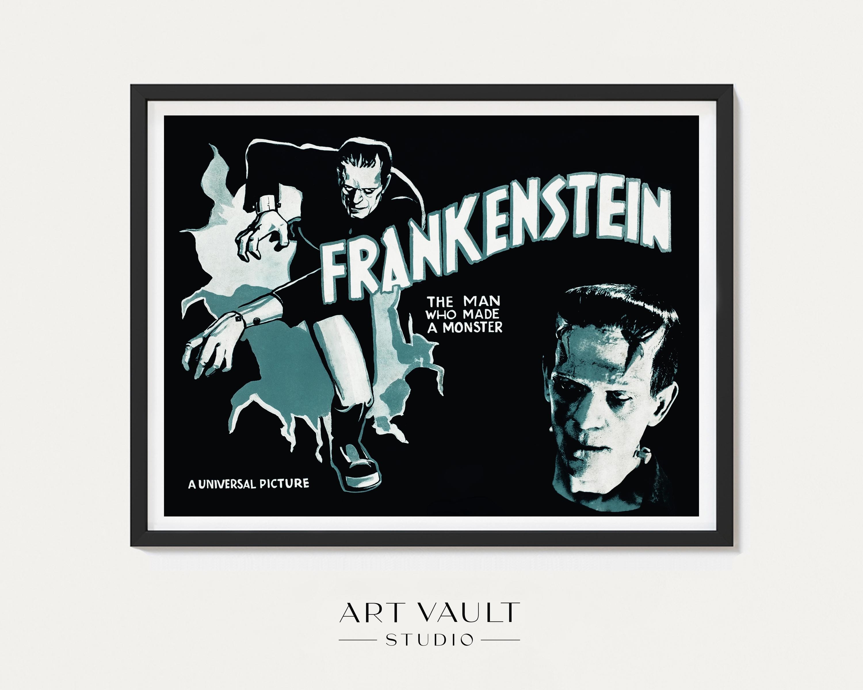 frankenstein-movie-poster-1931-landscape-format-black-and-green-the-man