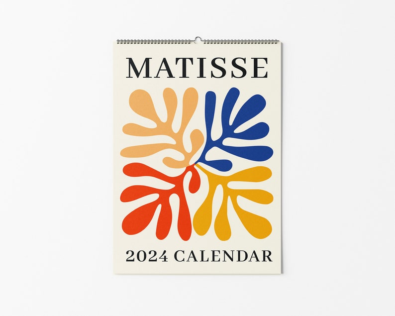 Henri Matisse 2025 Calendar Matisse Art Calendar Present 2025 Wall
