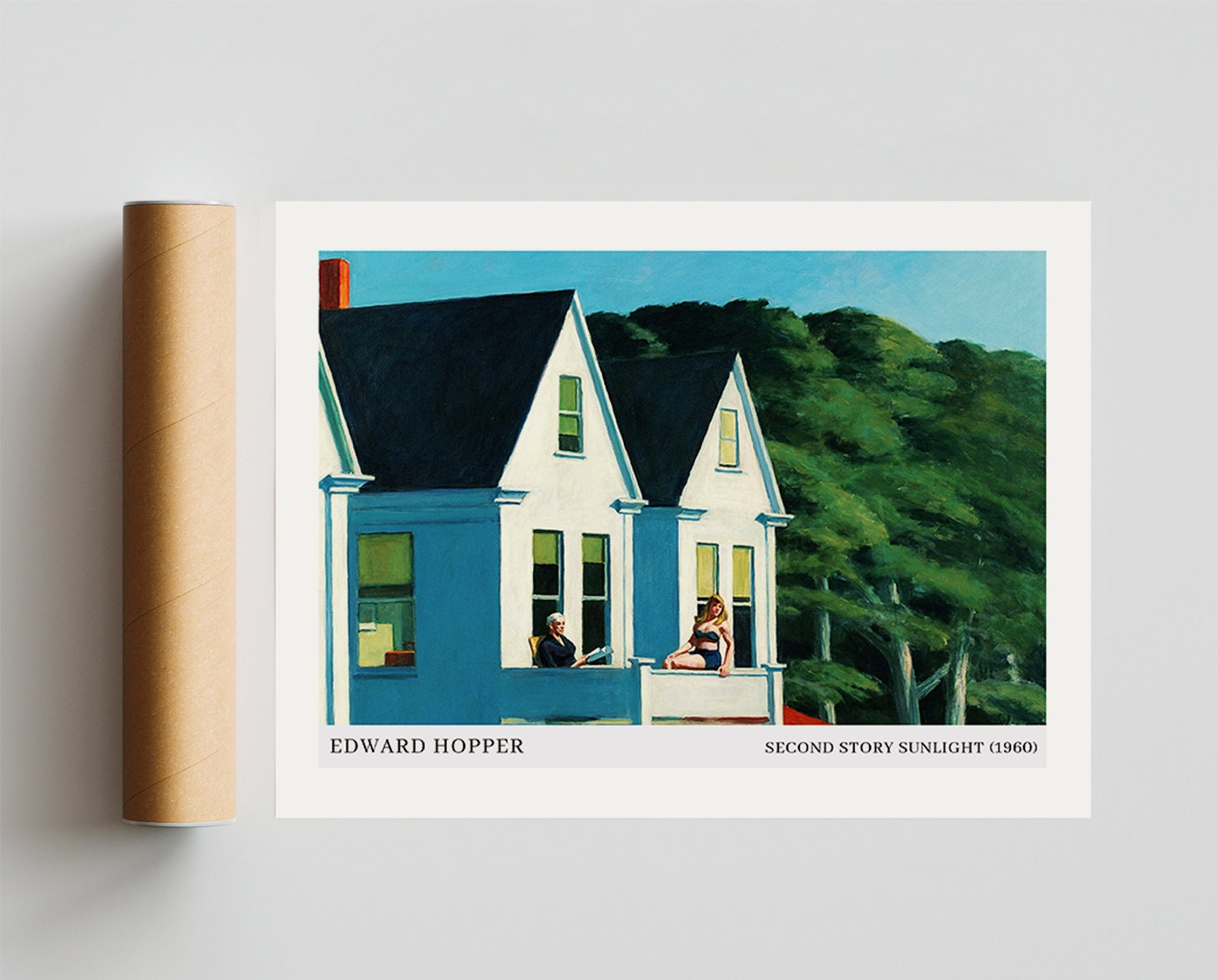 Edward Hopper Second Story Sunlight 1960 Hopper Exhibition