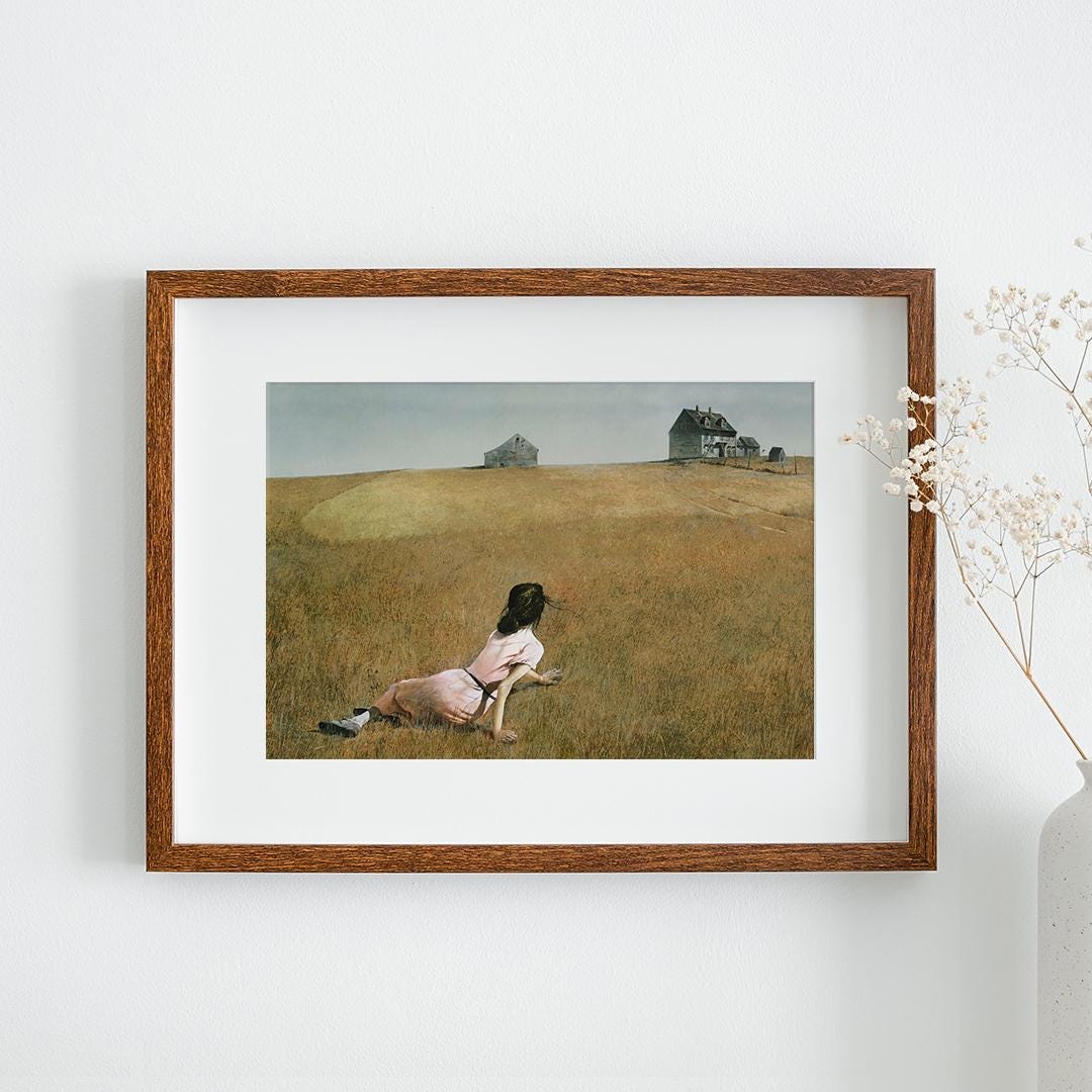Christina's World Andrew Wyeth 1948 Poster Fine Art Print