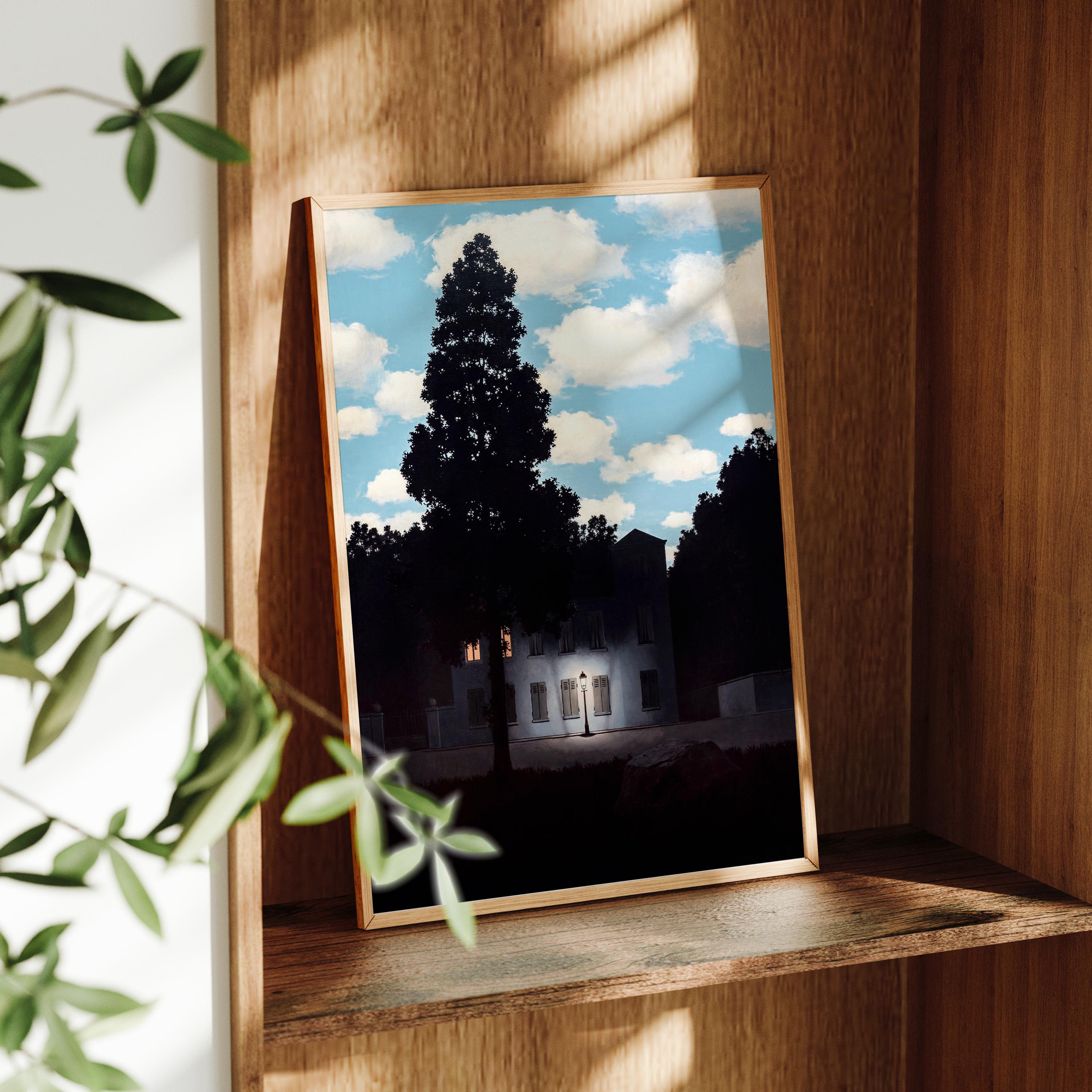 René Magritte L'Empire des Lumieres Magritte Empire of Light 1954