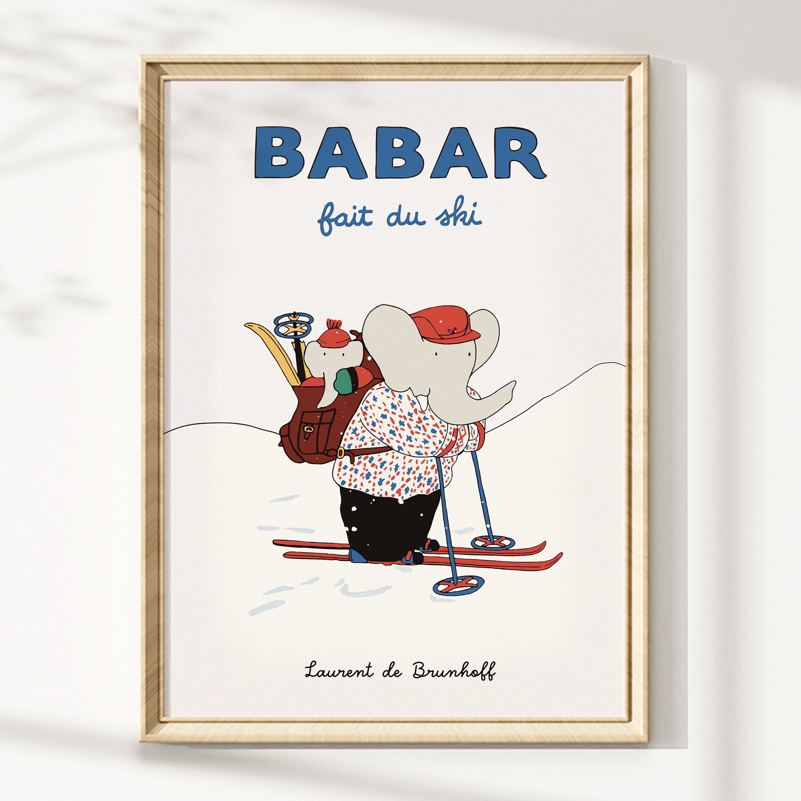 Babar the Elephant Digital Download Nursery Wall Art Download