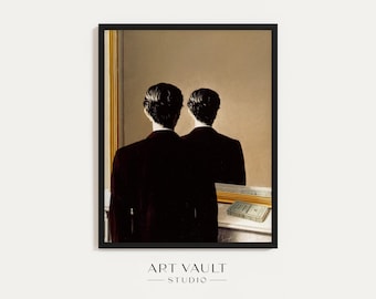 ルネ・マグリットによる複製禁止 1937 アートプリント、美術館品質の