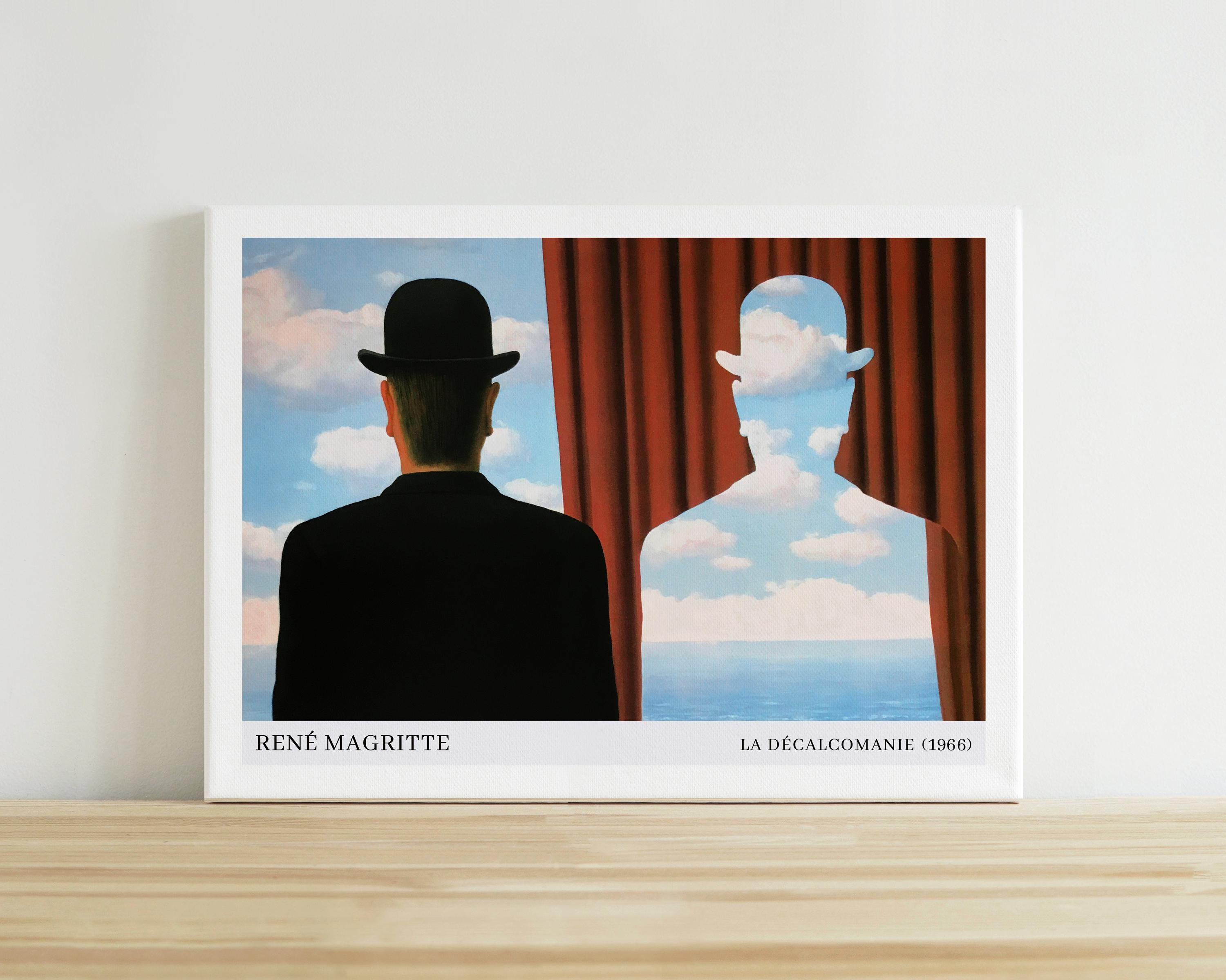 René Magritte La Décalcomanie 1966 Decalcomania Magritte