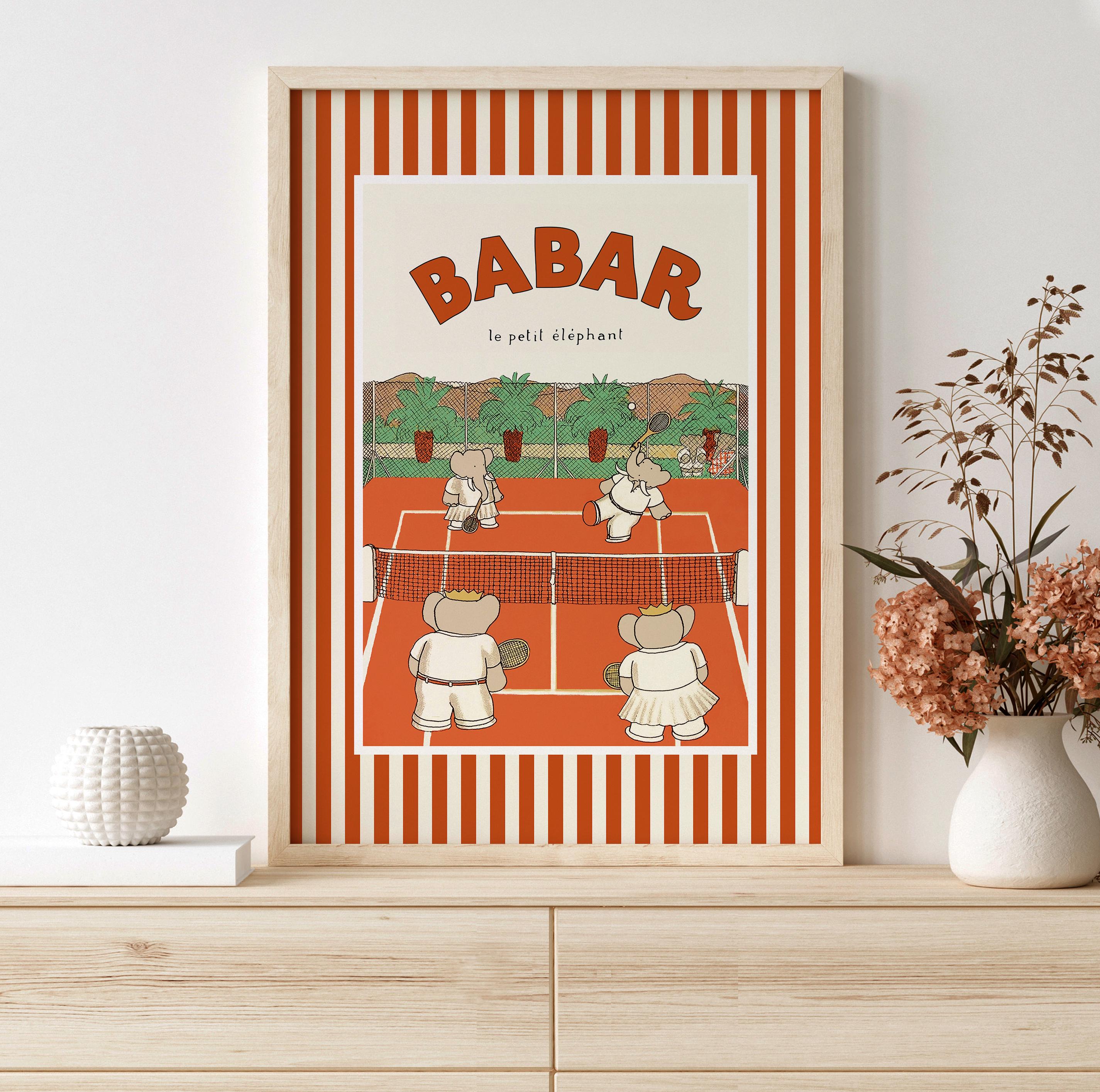 Babar Tennis - Etsy