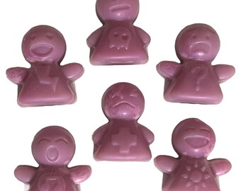 Emoji di passiflora e bacche di acai si scioglie