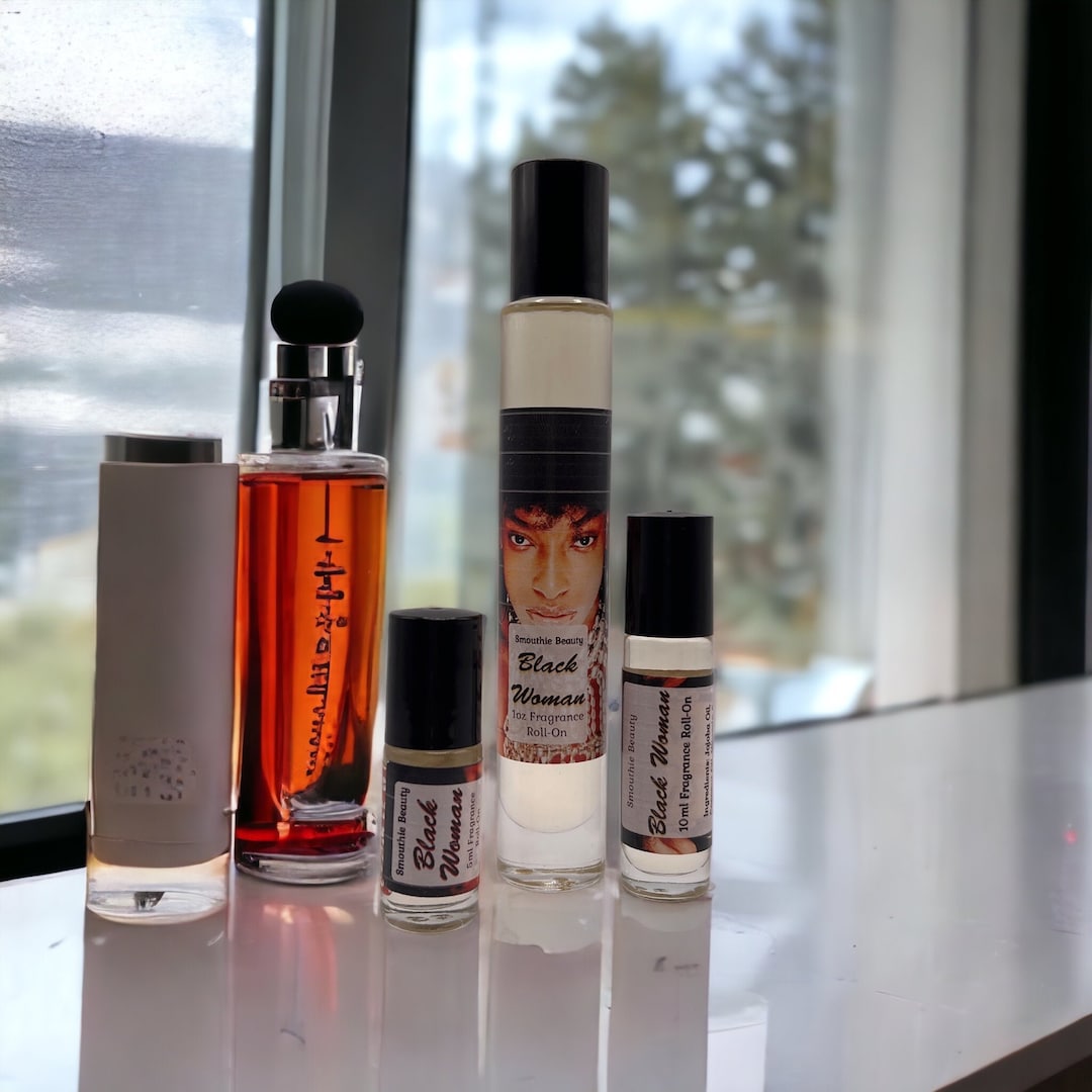 Black Woman Perfume Oil Fragrance Roll On Etsy