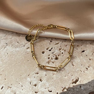 Nora Bracelet | 18k Gold Plated Stainless Steel Bracelet