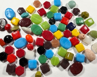 Assorted Bead Mix, Bulk Glass Beads, Loose Lot, Bead Soup