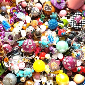 Bulk Mix of Glass Beads – RANDOM Mystery Lot