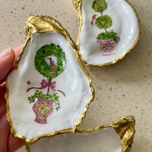 Juego de 10/50/100/150/200 adornos para bodas, baby showers y despedidas de soltera con diseño de flores decoupage hechos a mano en forma de concha de ostra