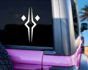 Star Wars Fulcrum Decal, Ahsoka Decal, Star Wars Sticker, Gift for Him, Gift for Her