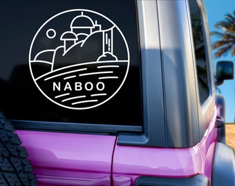 Star Wars Naboo Round Decal