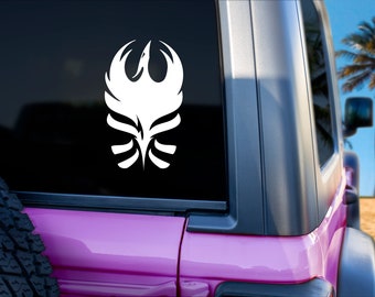 Sabine Wren Starbird Decal, Star Wars Phoenix Sticker