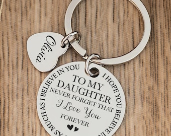 Cadeau D'Anniversaire Pour Petit-Fils - Porte-Clés Encourageant L