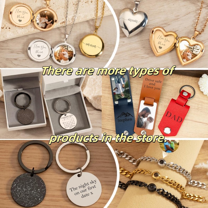 Custom Star Map Keychain, Engraved Night Sky Keyring with Any Text, Star Map By Date,Personalized Valentine's Day Gift,Anniversary Date Gift image 8