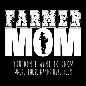Farm Mom Life Hoodie, Funny Hoodie for Farmer Mom, I Love Farming Pullover, Jumper for Country Mom, Funniest Hoodies for the Country