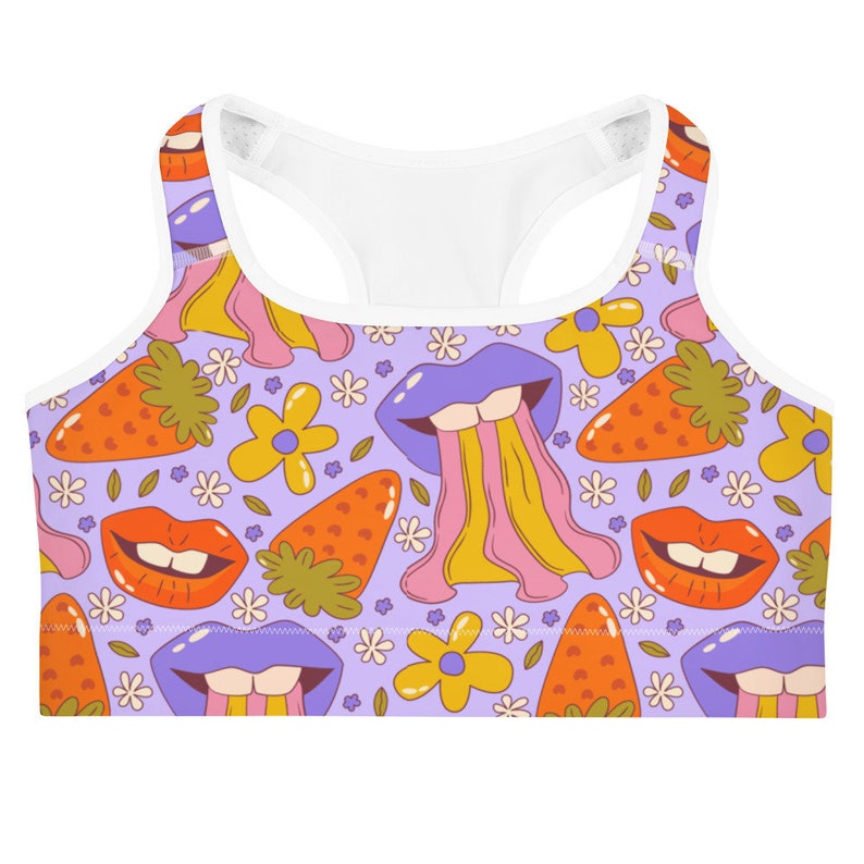 All-Over Print Women's Sports Bra Suit main image 0