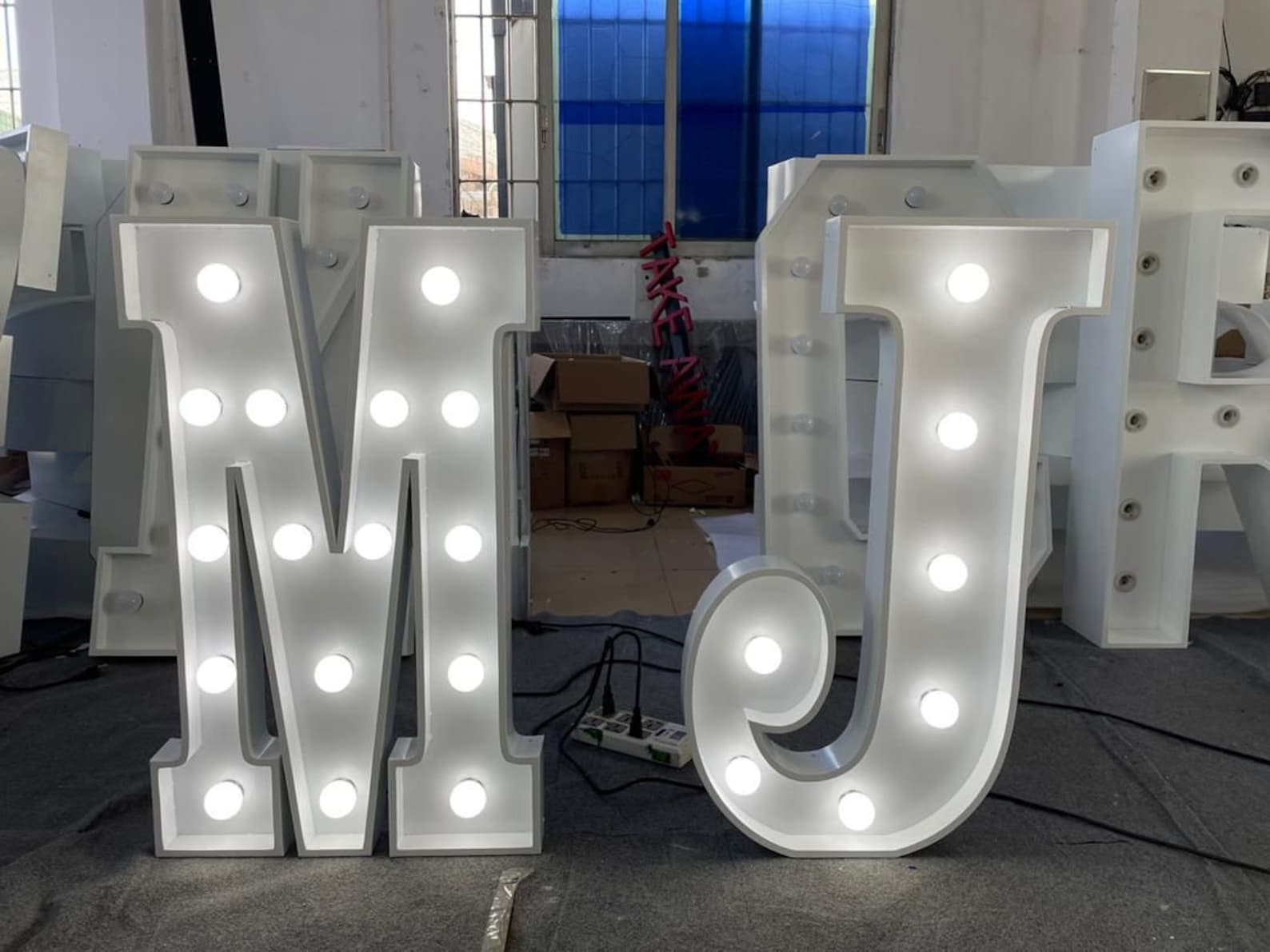 4ft Marquee Letters Letters Numbers for Weddings Engagement Etsy