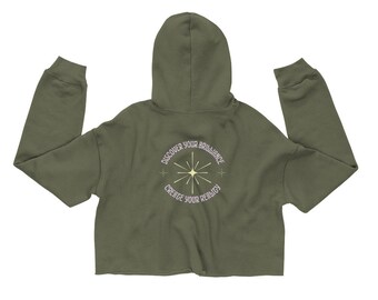 Discover Your Brilliance - Crop Hoodie