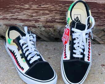 bape vans etsy