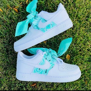 af1 blue bandana