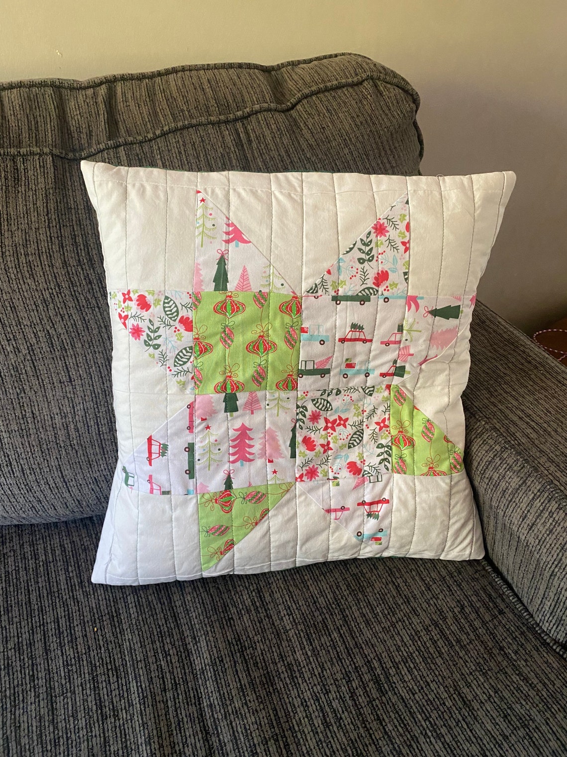 Christmas Pillow Covers 18x18, Decorative Pillow, Christmas Decor