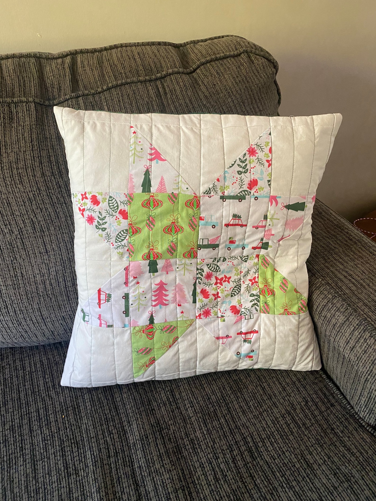 Christmas Pillow Covers 18x18, Decorative Pillow, Christmas Decor