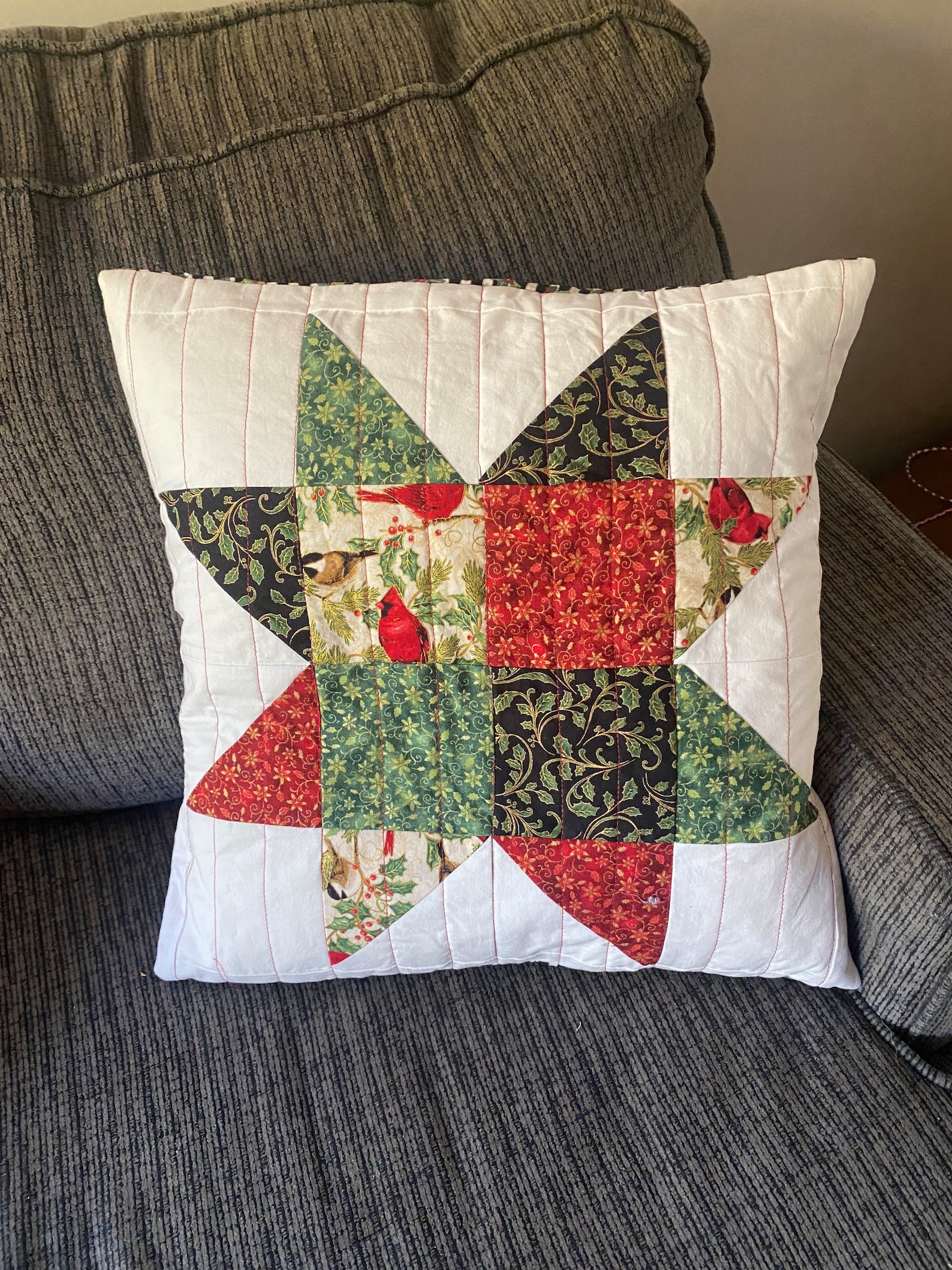 Christmas Pillow Covers 18x18, Decorative Pillow, Christmas Decor