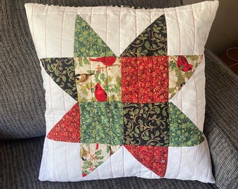 Christmas Pillow Covers 18x18 PDF Digital Pattern, sewing pattern, quilt pattern, pillow pattern, make your ow gift