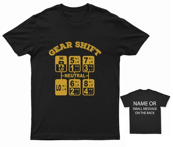Trucker Truck Driver Gear Shift Pattern T-Shirt Trucker Truck Driver Gear Shift Pattern T-Shirt