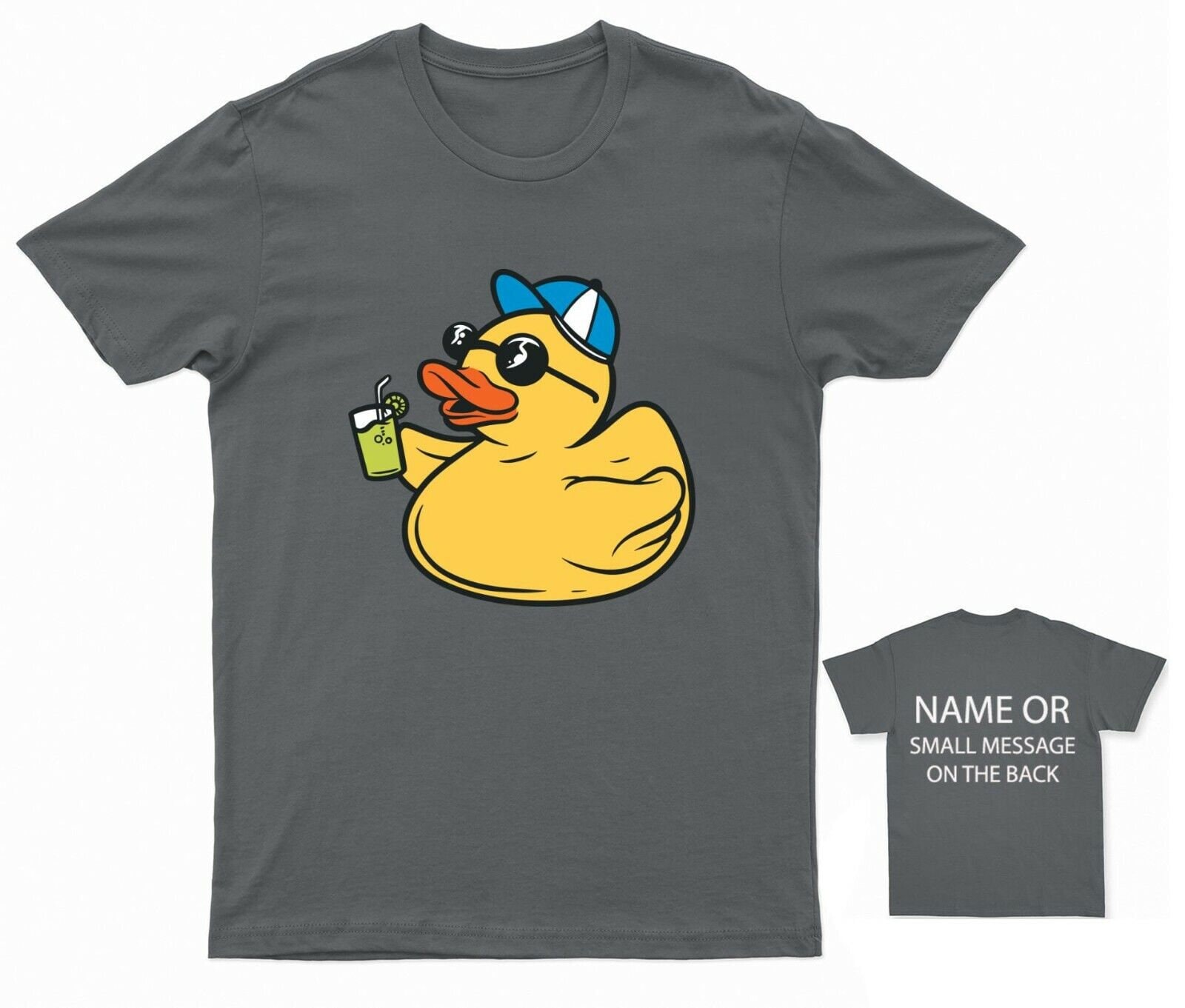 Rubber Duck T-shirt Summer Vibes Fun Graphic Tee Quirky Cool