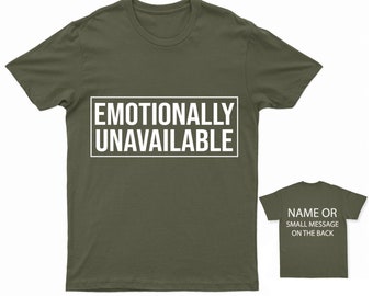 トップス EMOTIONALLY UNAVAILABLE MEMORY TEE Comfort Colors® Emotionally Unavailable Kittens Shirt, Cute
