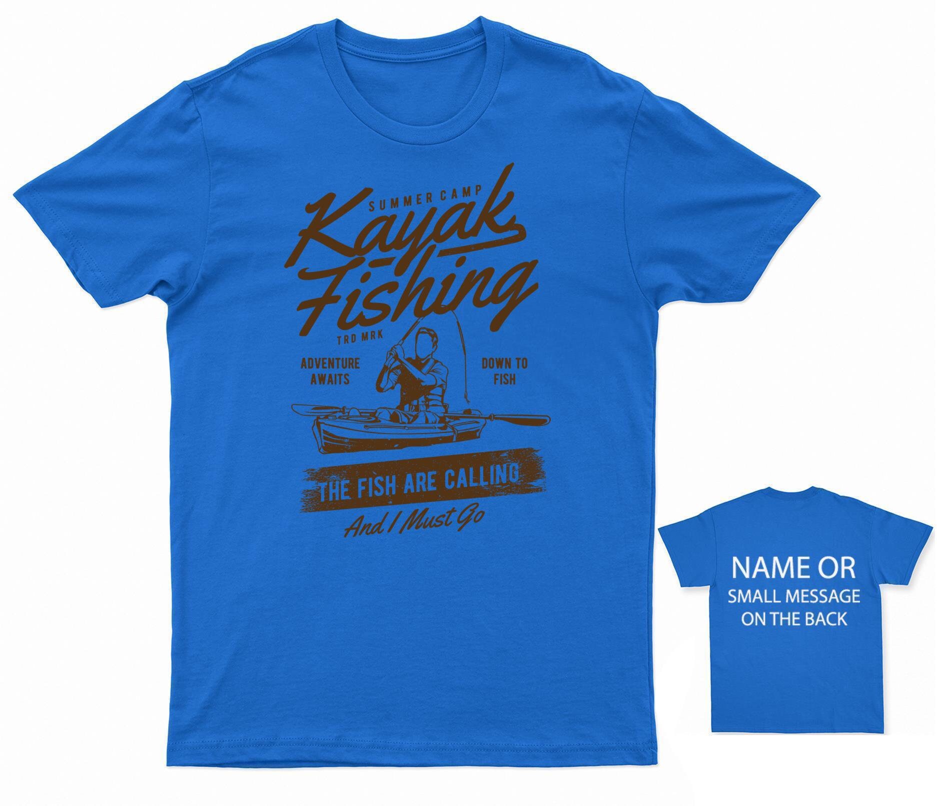 Maglietta My Kayak Is Calling – T-Shirt Divertente Per Uomo, Donna E Bambino, Ideale Per Canoisti