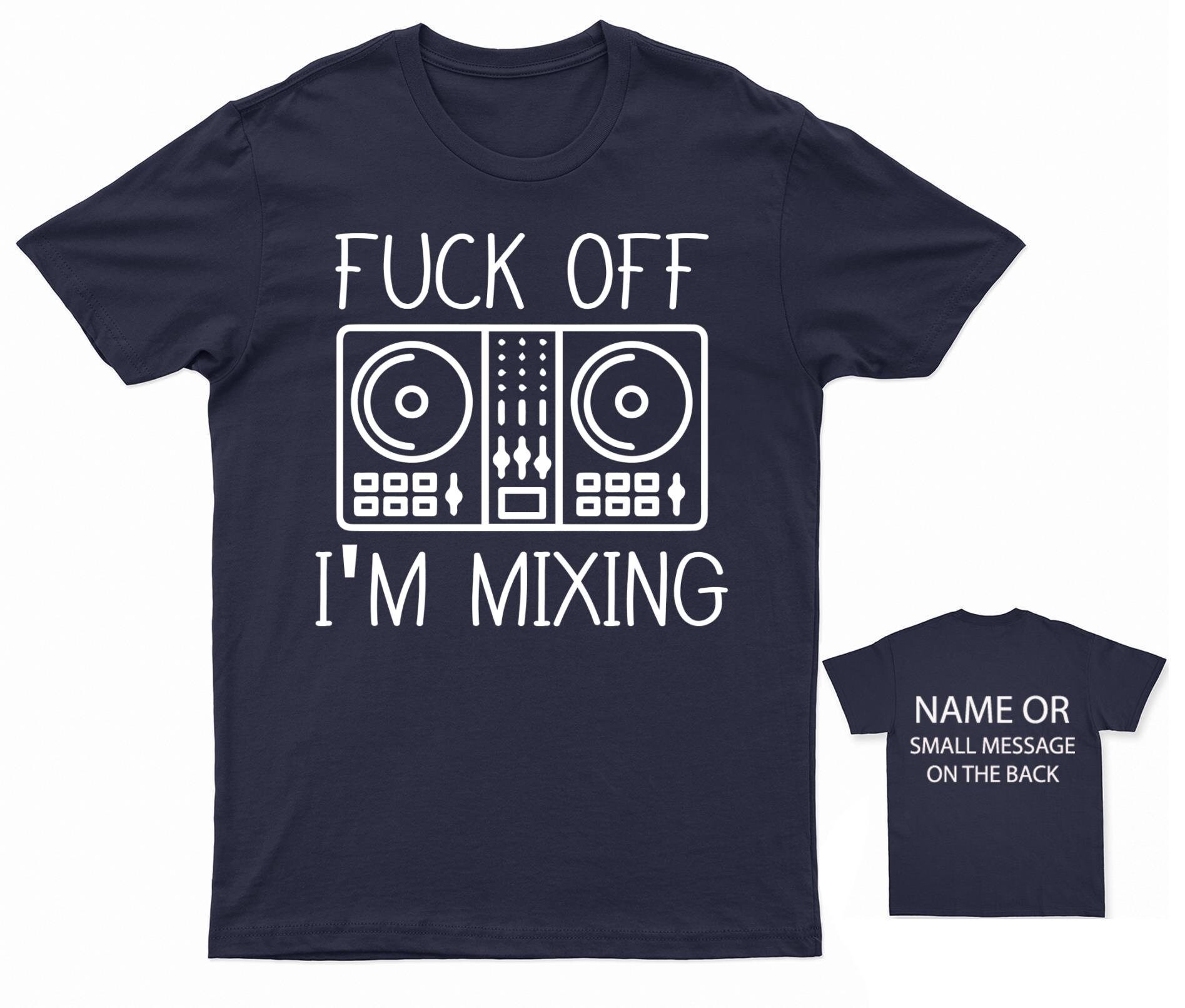 dj FUCK OR UNFUCK THE SYSTEM MIXCD 7枚セット Disc Jockey DJ Fuck off I'm Mixing Pro Mixer T-shirt
