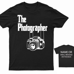 The Photographer Personalised T-Shirt Capture the Moment Tee