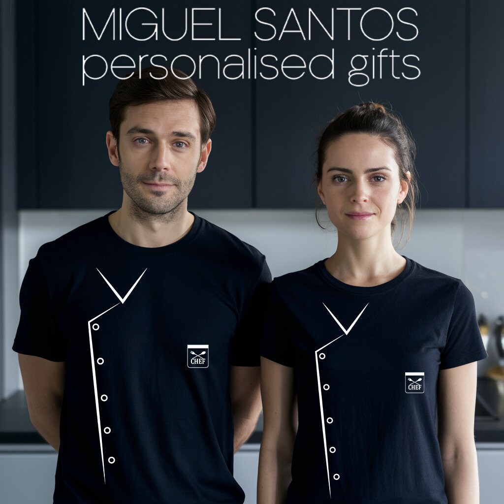 Chef Uniform Cooking T shirt Culinary Maestro Personalised Tee Etsy UK