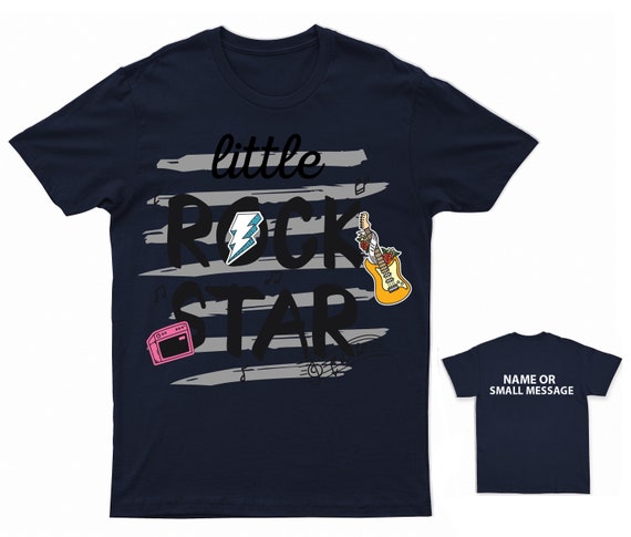 Little Rock Star T-Shirt Rockstar Cute Music rock and roll - Etsy 日本