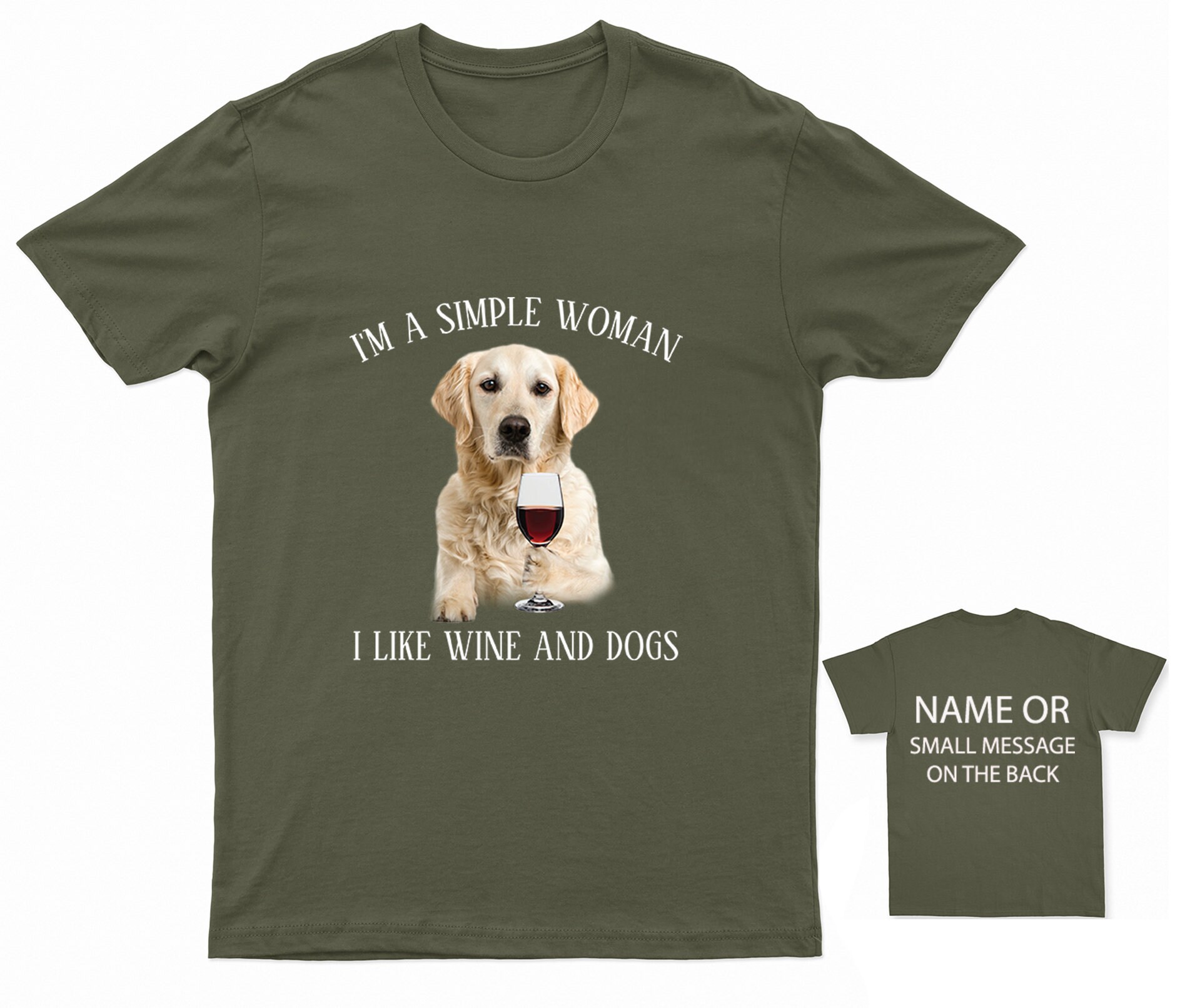 Amazon Unisex Clothing Dog Mom T Shirt Uk I'm A Simple Woman I