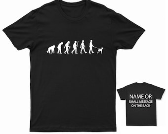 evolution manchester terrier walker T-shirt Sitter Trainer  carer owner Dogs Canine Leash Walking