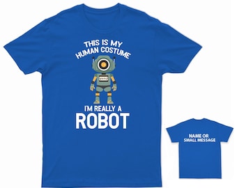 cPersonalisable Tee Robot Disguise Humor