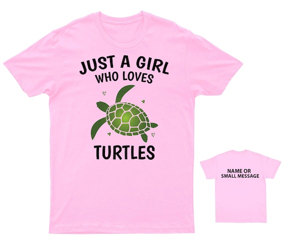 Turtle For Girls Who Love Turtles Gift Diving Ocean Present T-Shirt Turtle For Girls Who Love Turtles Gift Diving Ocean Present T-Shirt