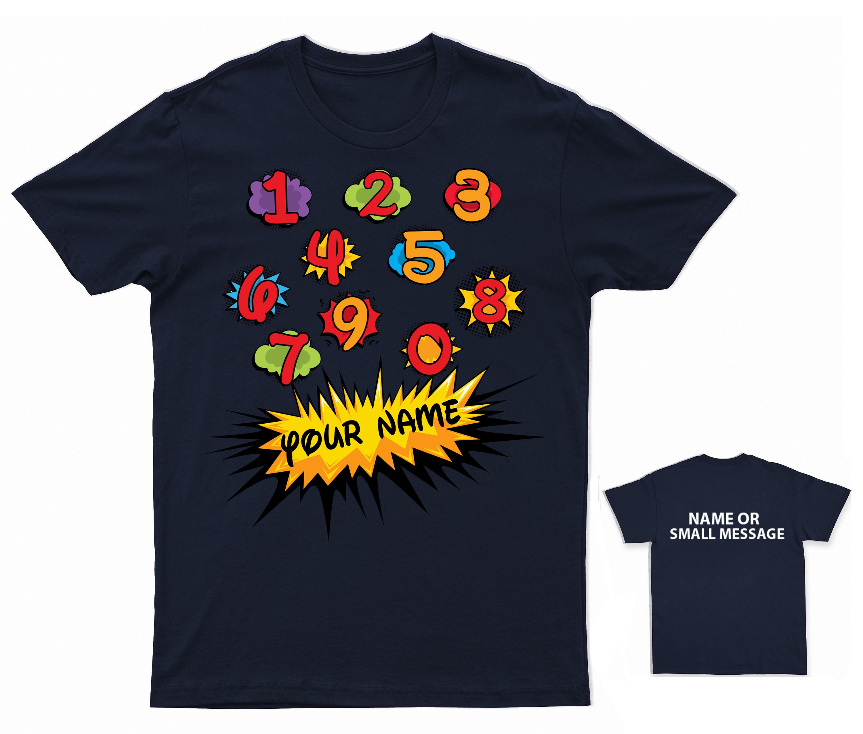 Number Day 2023 Maths T-Shirt Costume idea Boys Girls Kids -  Portugal